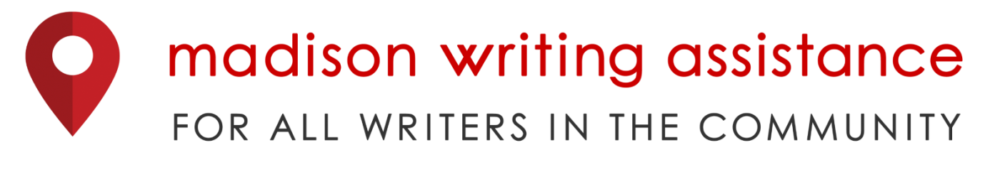 Madison Writing Assistance logo, "for all writers in the community"